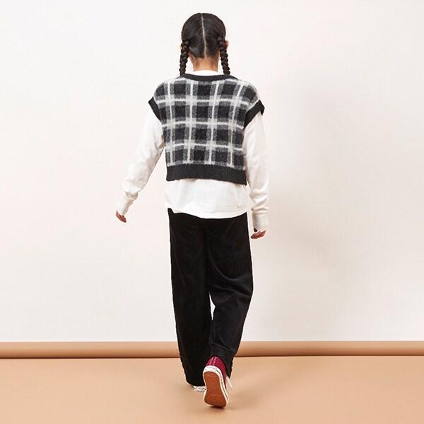 troislapins 可水洗馬甲&T恤套裝（140～160）