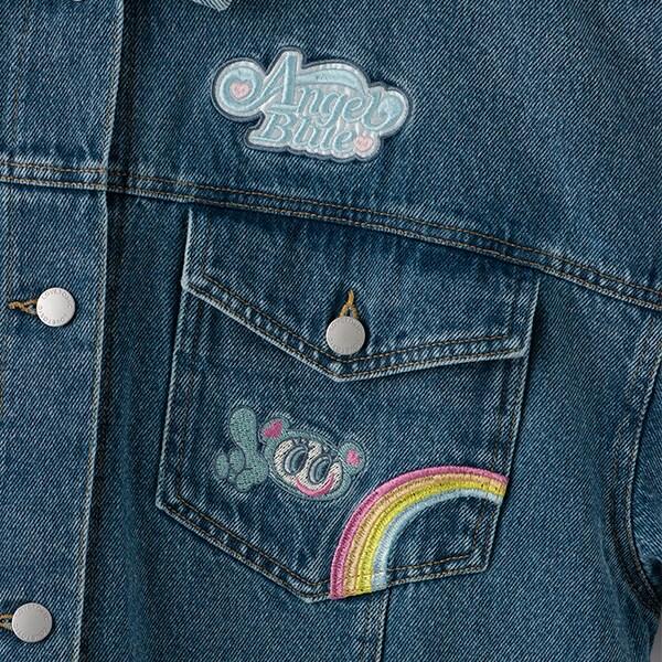 【海綿寶寶】×【Angel Blue】牛仔夾克