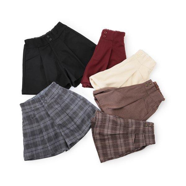【GOODPRICE/磨毛】高腰短褲
