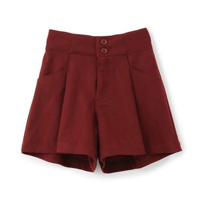 【GOODPRICE/磨毛】高腰短褲