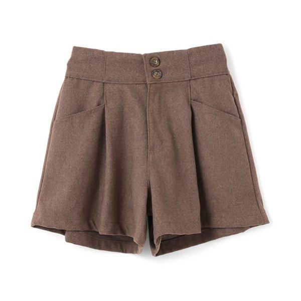 【GOODPRICE/磨毛】高腰短褲