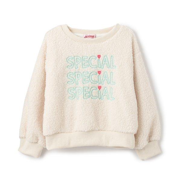 柔軟材質刺繡套頭衫
