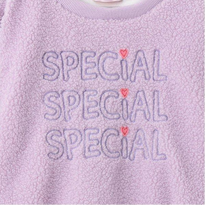 柔軟材質刺繡套頭衫