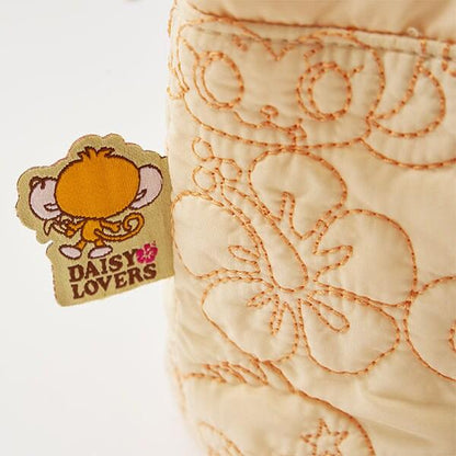 ルッキー 全面刺繡束口手提包