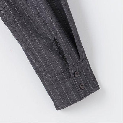 帶領帶襯衫連衣裙