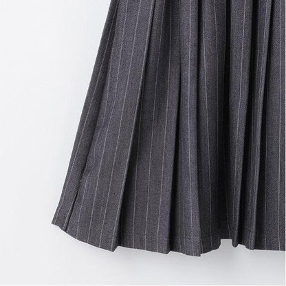 帶領帶襯衫連衣裙