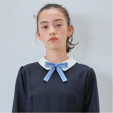 *純色蝴蝶結胸針