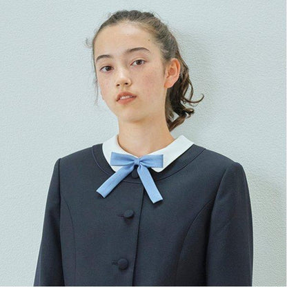 *純色蝴蝶結胸針