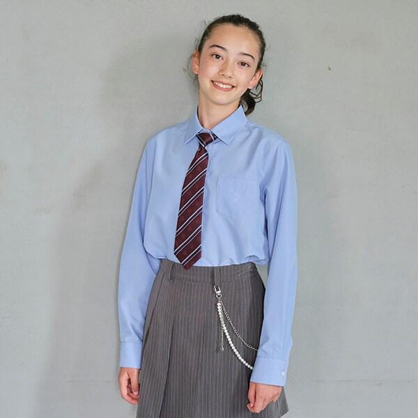 *【不易起皺】方領襯衫