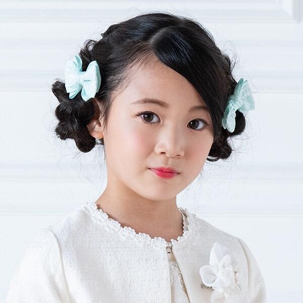 蝴蝶結蕾絲髮圈2個裝