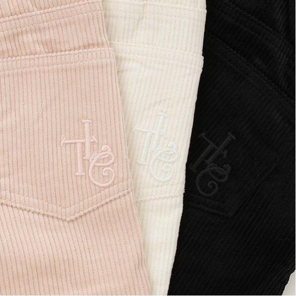 【GOODPRICE】燈芯絨褶皺長褲