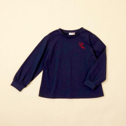 KP coucou? 單點刺繡長袖T恤（80～140）