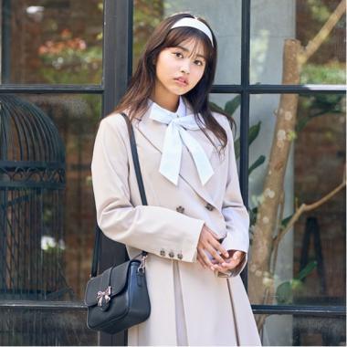 【畢業服】【典禮】帶徽章短款外套