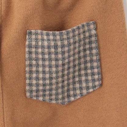 斑馬刺繡全長打底褲