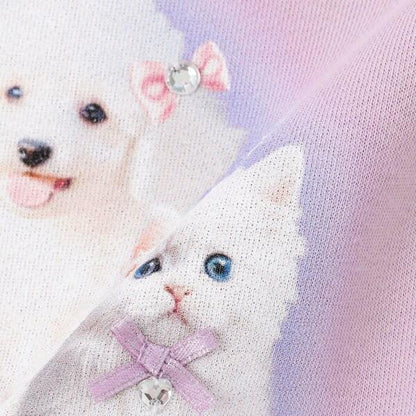 動物圖案印花衛衣