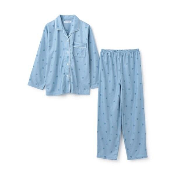 嬰兒法蘭絨針織襯衫愛心圖案