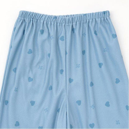 嬰兒法蘭絨針織襯衫愛心圖案