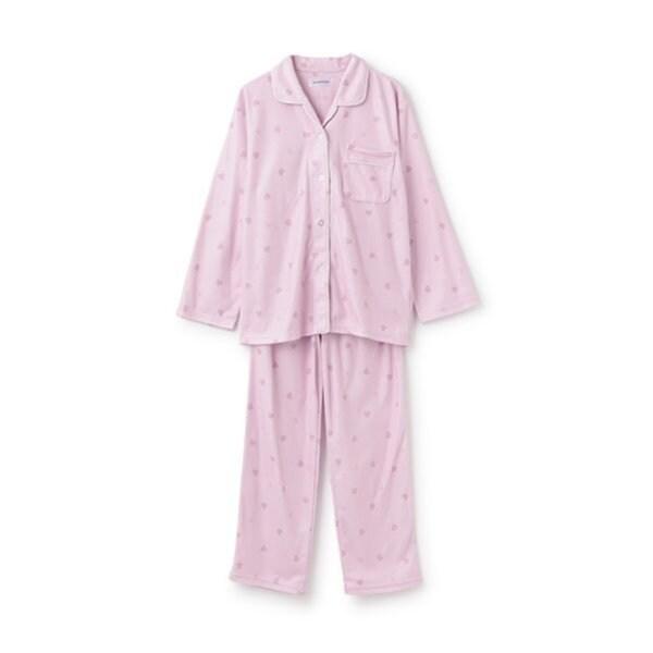 嬰兒法蘭絨針織襯衫愛心圖案