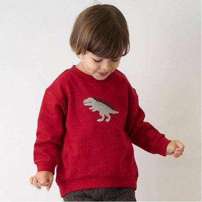 動物恐龍圖案 兒童衛衣