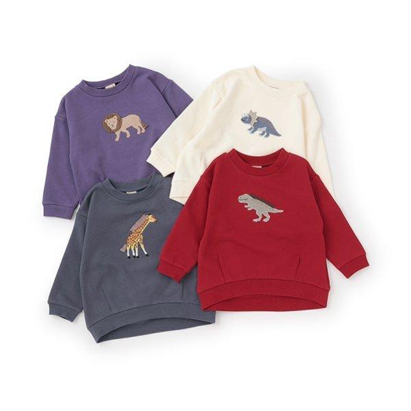 動物恐龍圖案 兒童衛衣