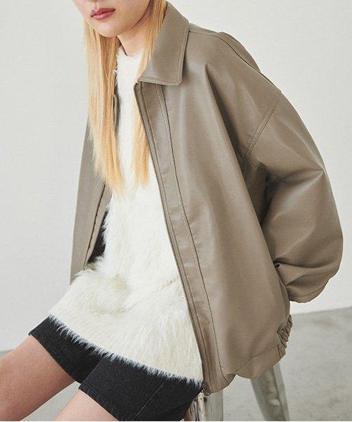 毛絨迷你連衣裙