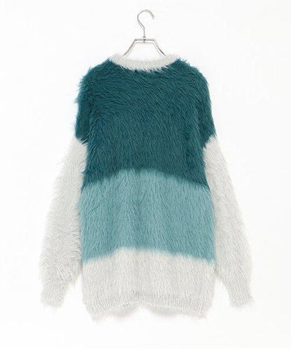 毛絨迷你連衣裙