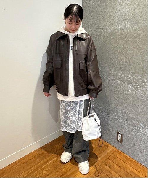 皮夾克【韓國時尚】