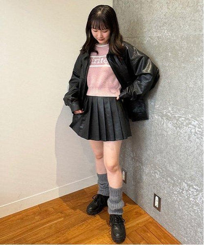 皮夾克【韓國時尚】
