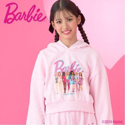 Barbie／短款連帽衛衣