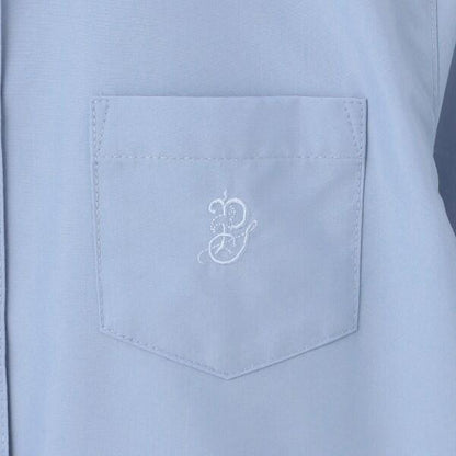 *【不易起皺】方領襯衫