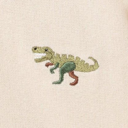 【人氣商品】【直營店無售】恐龍刺繡口袋衛衣