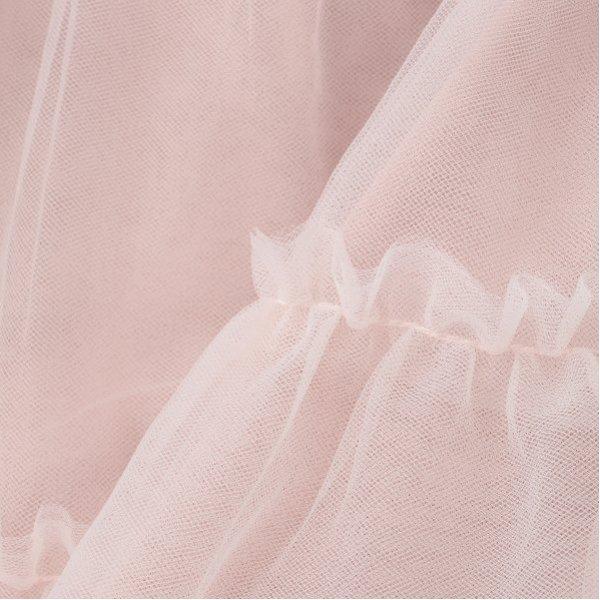 蓬鬆荷葉邊網紗裙