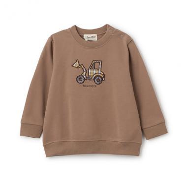 【人氣商品】【直營店無售】工程車輛貼布繡衛衣