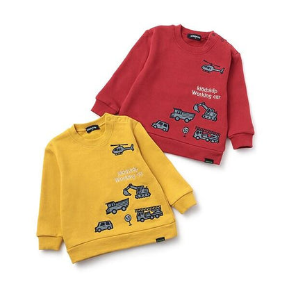 【人氣商品】【直營店無售】交通工具刺繡衛衣