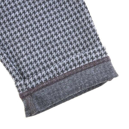 千鳥格提花恐龍兒童褲（80～110）