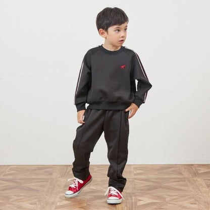 KPBOY 恐龍刺繡條紋套裝（110～150）
