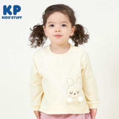 KP 兔子斜挎包圖案衛衣（80～120）