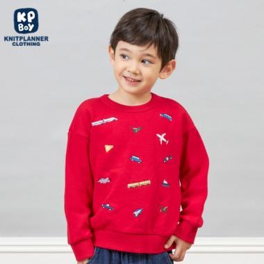 KPBOY 交通工具恐龍刺繡衛衣（80～150）