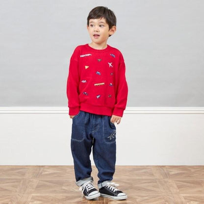 KPBOY 交通工具恐龍刺繡衛衣（80～150）
