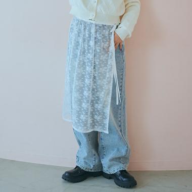 蕾絲長裙