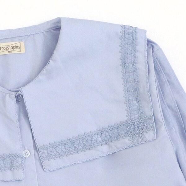 troislapins 大翻領襯衫（140～160）