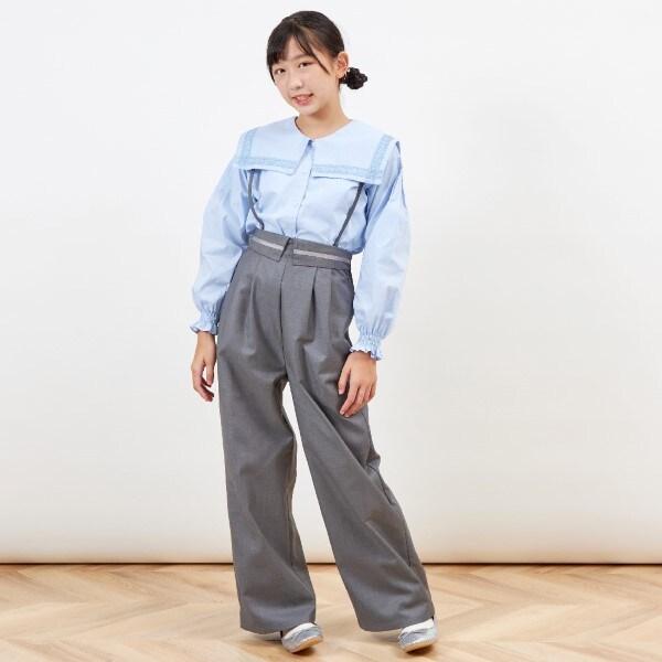 troislapins 大翻領襯衫（140～160）