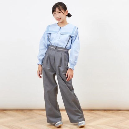 troislapins 大翻領襯衫（140～160）