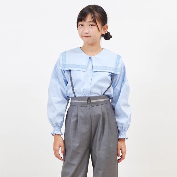 troislapins 大翻領襯衫（140～160）