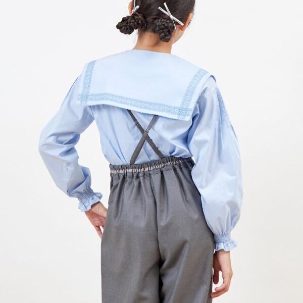 troislapins 大翻領襯衫（140～160）