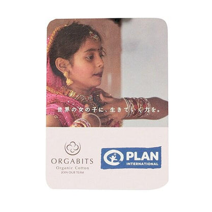 有機棉網紗貼花長袖T恤