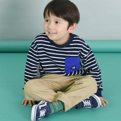 KPBOY 彈力斜紋長褲(100～160)