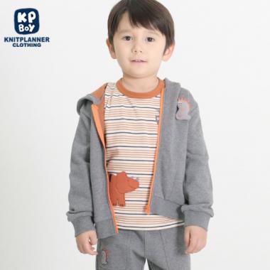 KPBOY 加絨恐龍連帽衛衣（80～110）