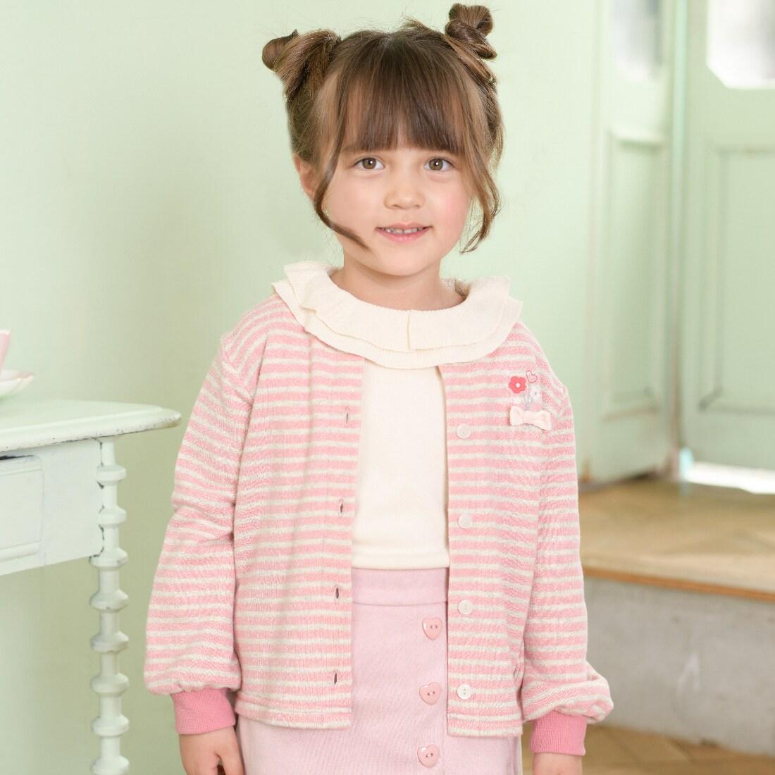 荷葉邊領毛衣（80～150）