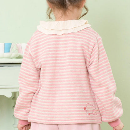 荷葉邊領毛衣（80～150）